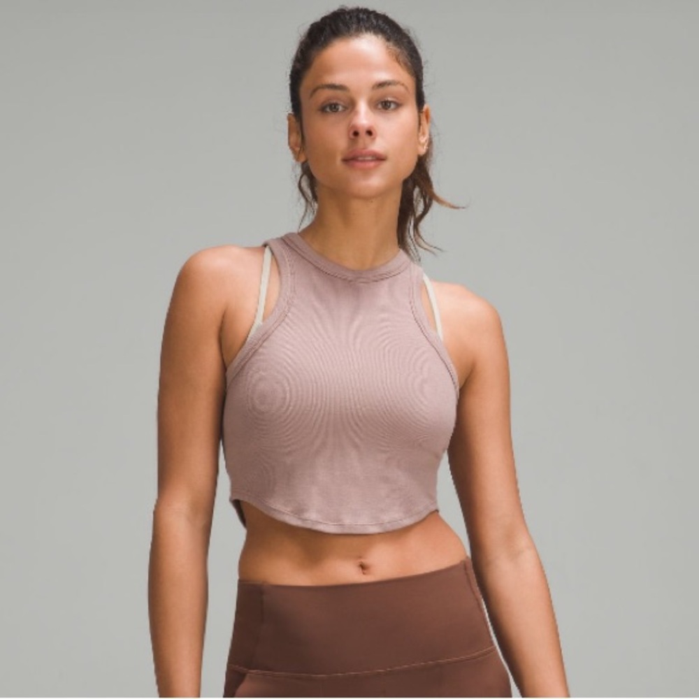 Lululemon Hold Tight Cropped Tank Top